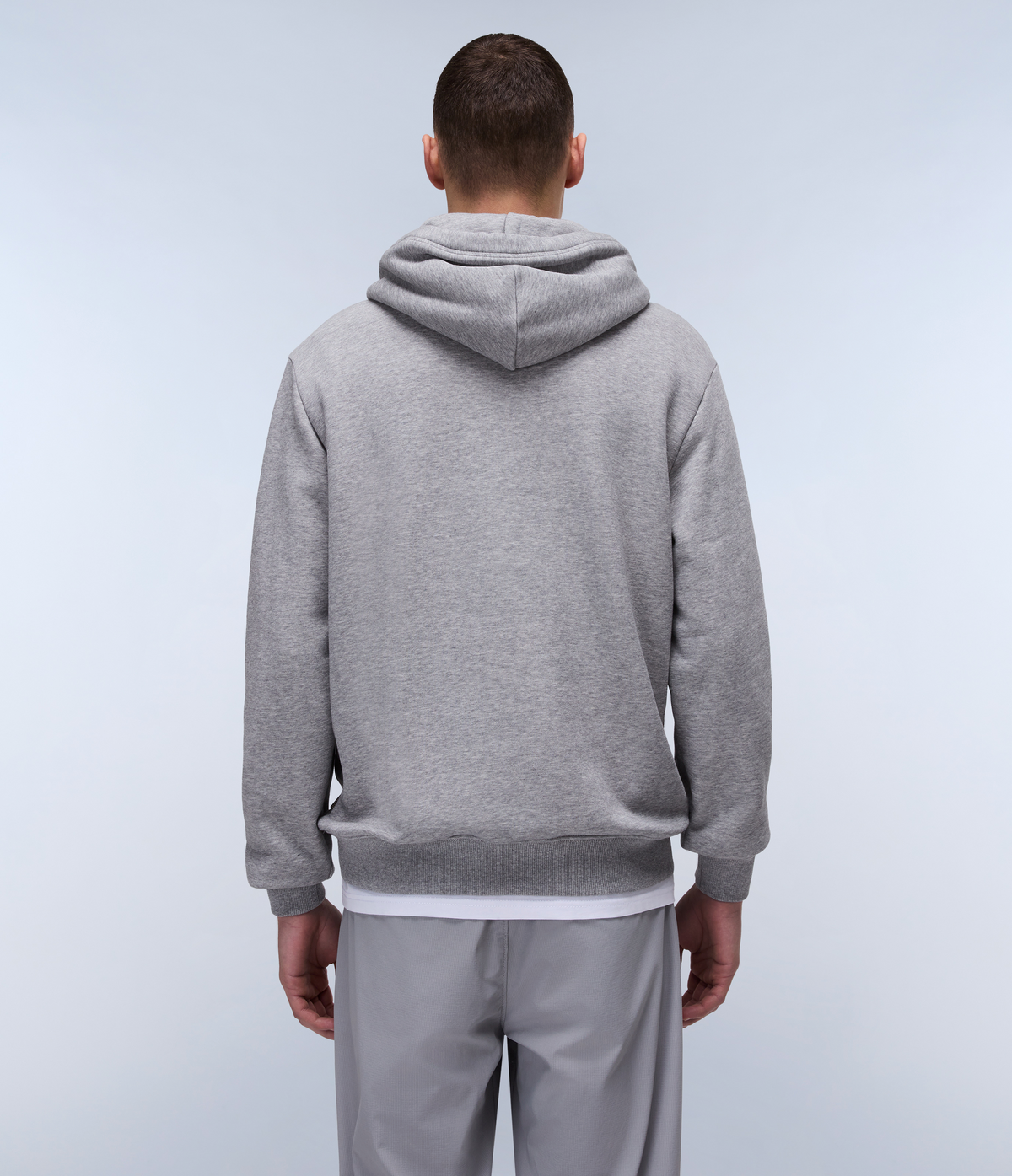Box Logo Hoodie Medium Grey Melange - 5