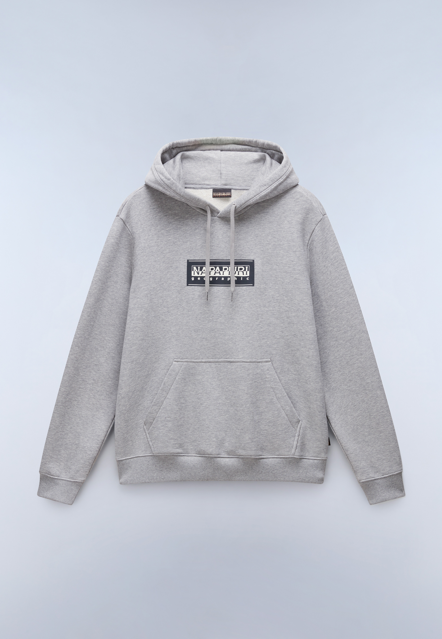 Box Logo Hoodie Medium Grey Melange