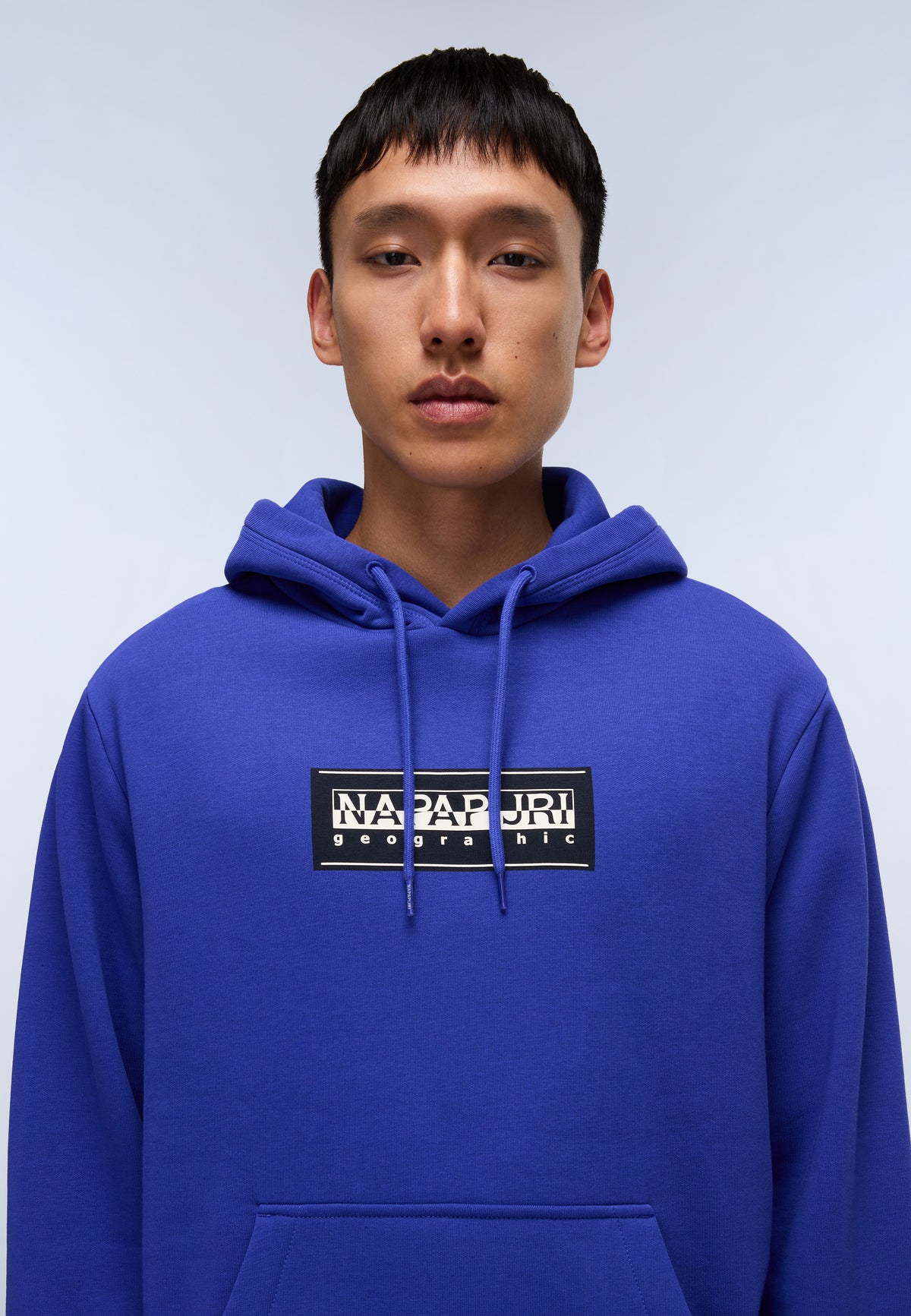Box Logo Hoodie Royal Blue - 2