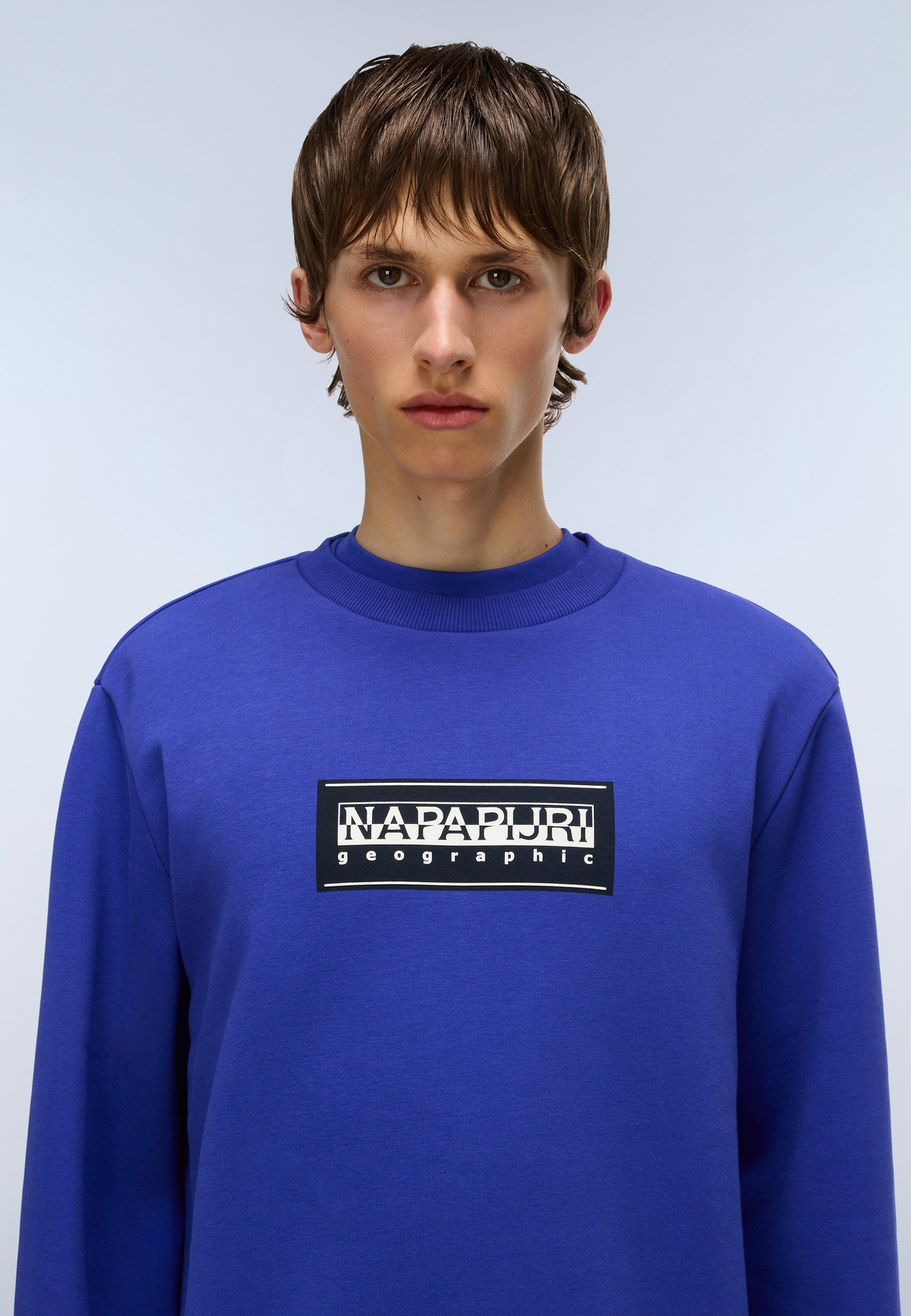 Box Logo Sweatshirt Royal Blue - 2