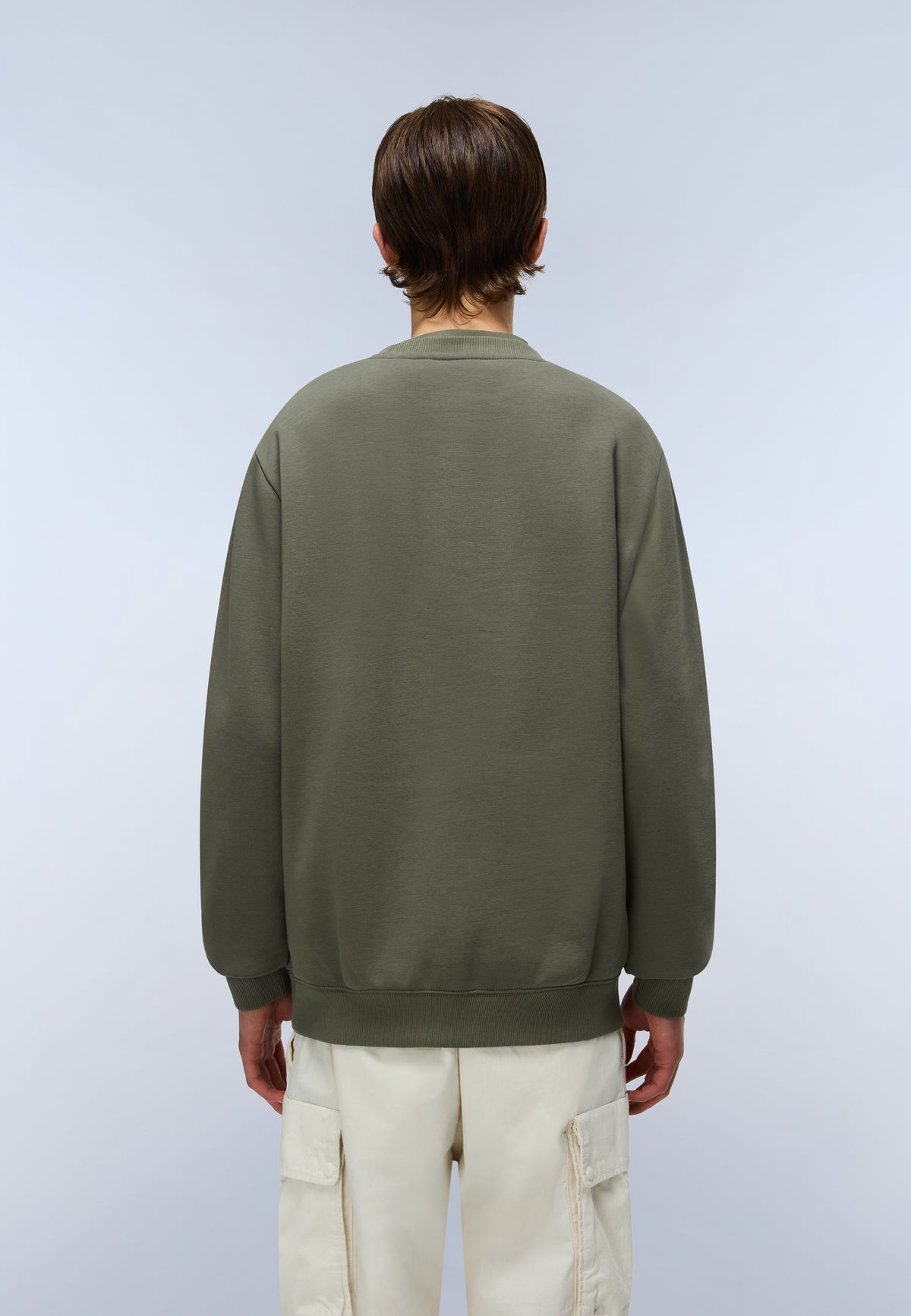 Box Logo Sweatshirt Green Tea Leaf - 4