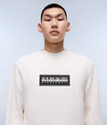 Box Logo French Terry Sweatshirt White Whisper - 2
