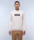 Box Logo French Terry Sweatshirt White Whisper - 3