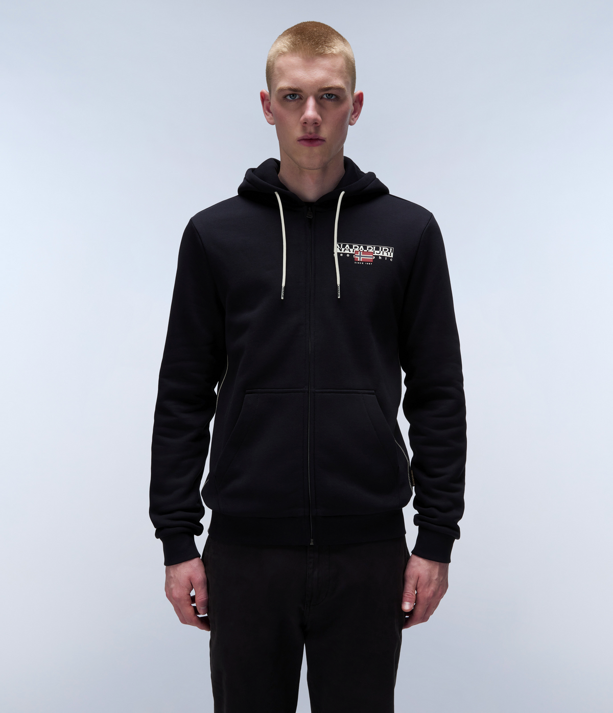 Aylmer Winter Full-Zip Hoodie Black - 3