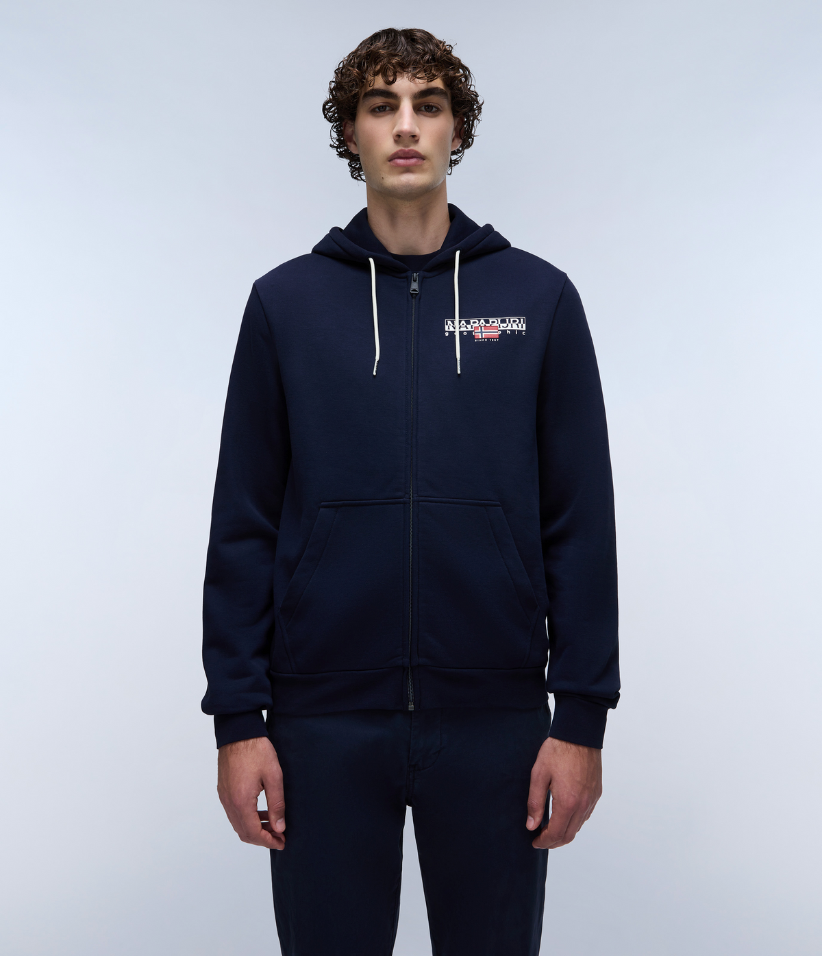 Aylmer Winter Full-Zip Hoodie Dark Blue - 3
