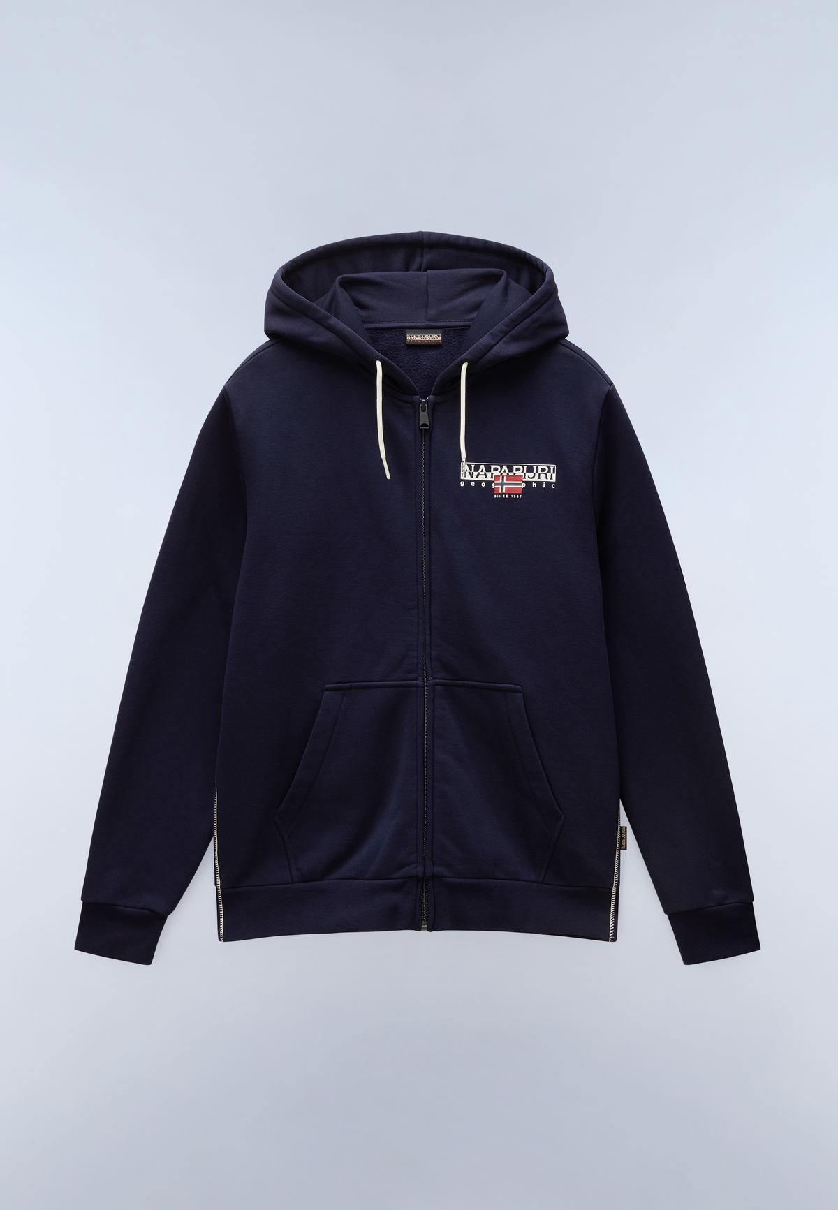 Aylmer Winter Full-Zip Hoodie Dark Blue - 1