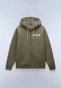 Aylmer Winter Full-Zip Hoodie Green Tea Leaf - 1
