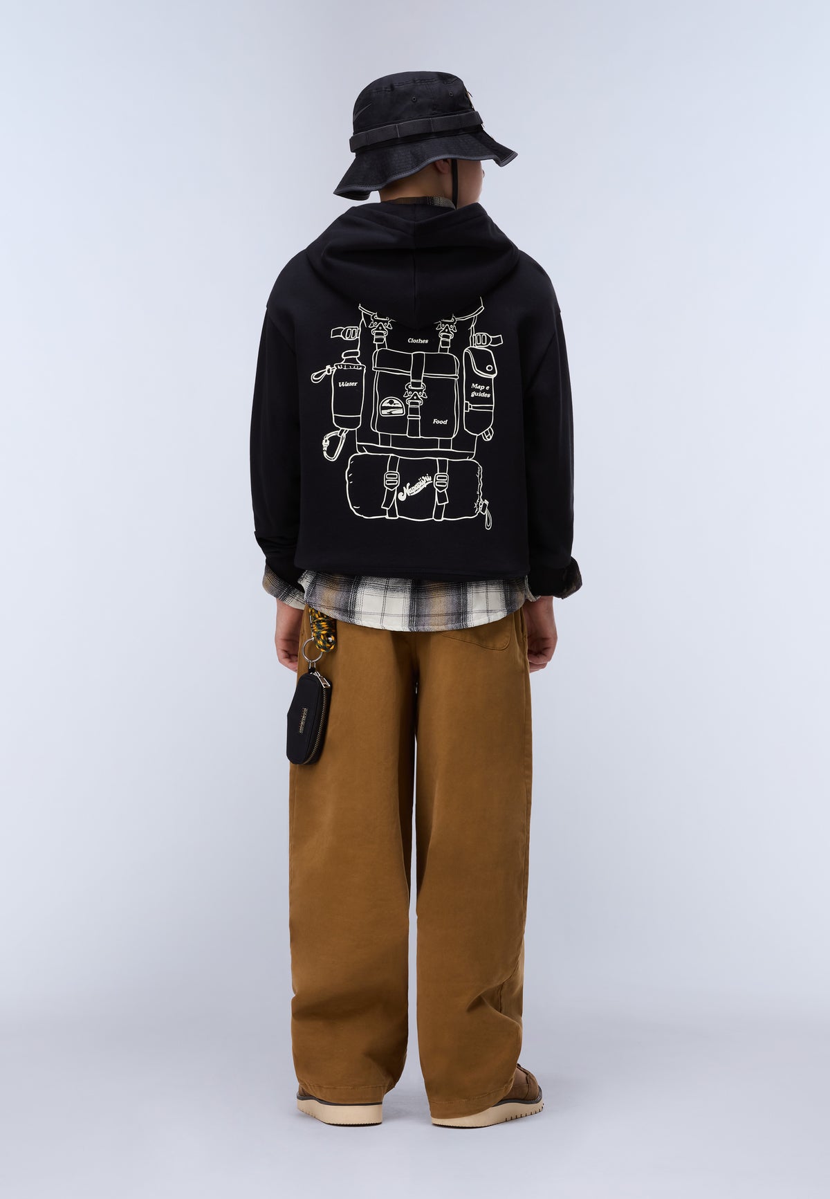 Sweat à Capuche en French Terry Albedo  - 2