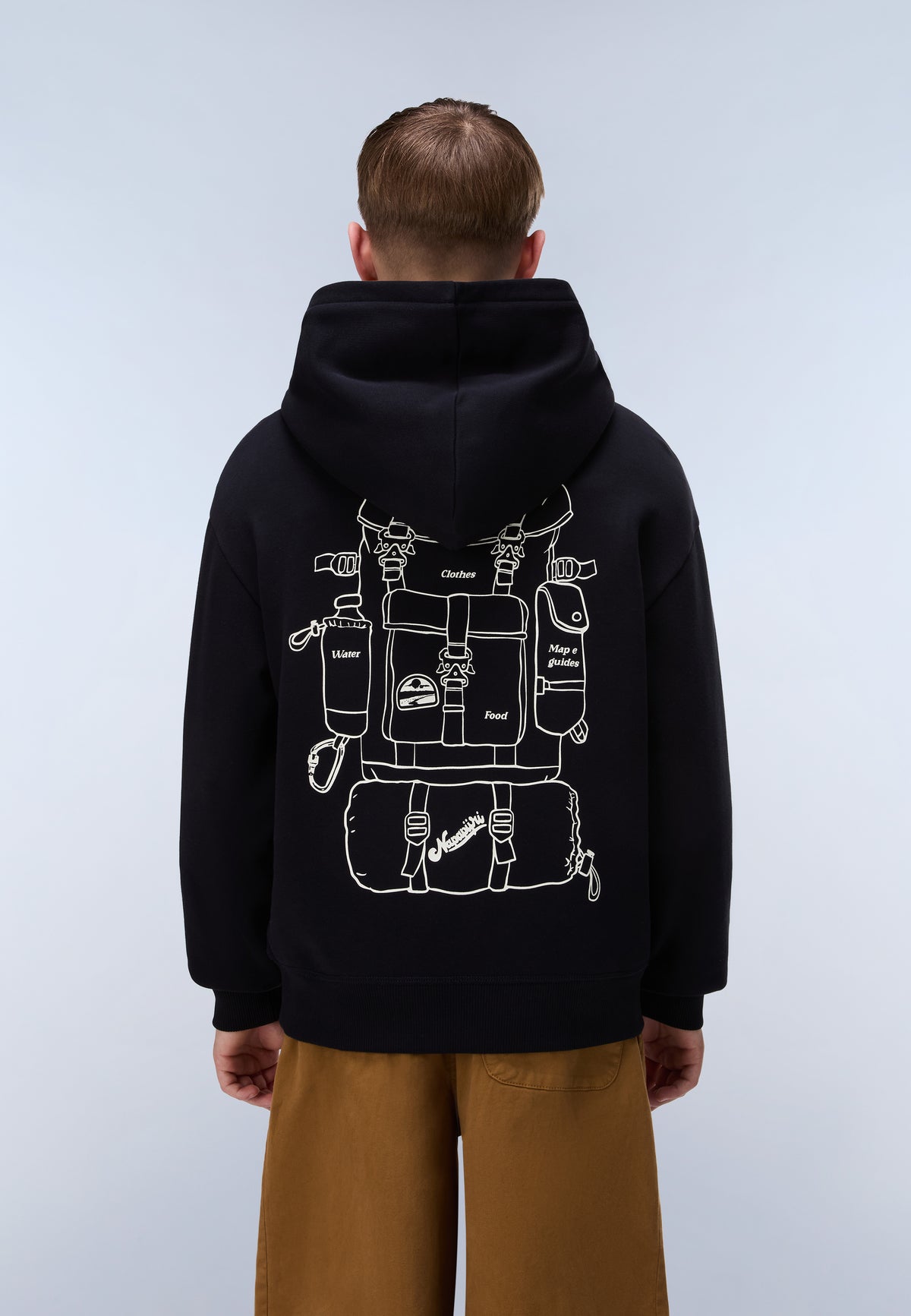 Sweat à Capuche en French Terry Albedo  - 4