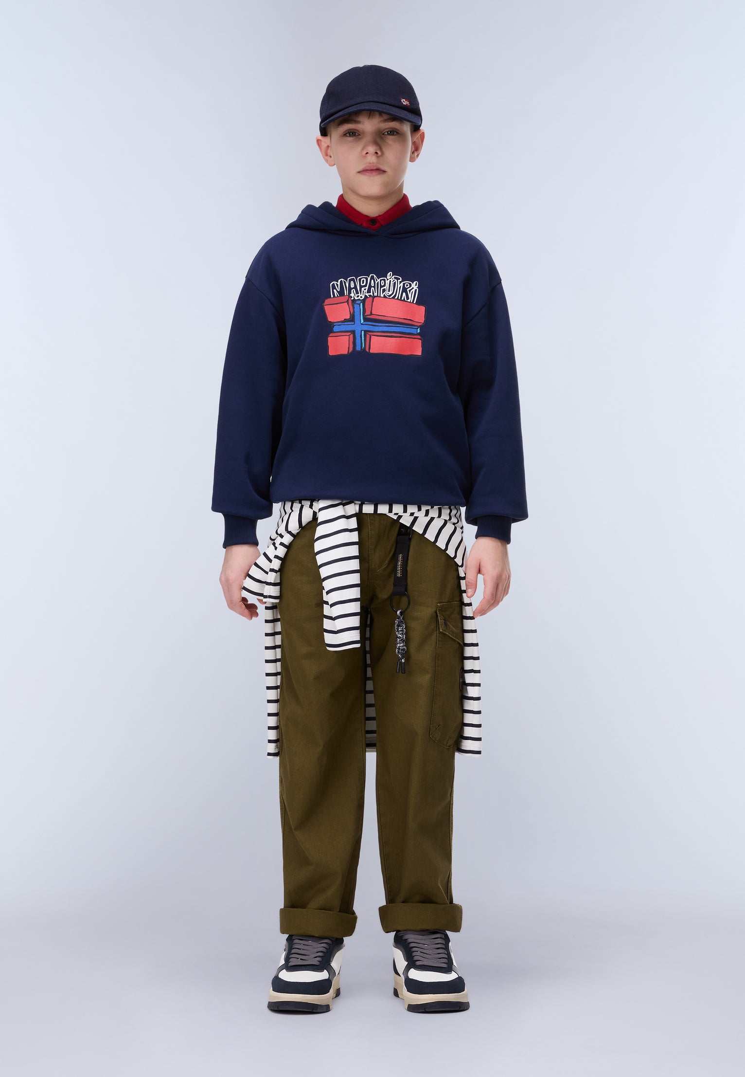 French Terry Kapuzenpulli Albedo 