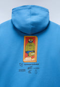 Sudadera con Capucha Albedo French Terry Azul Claro - 2