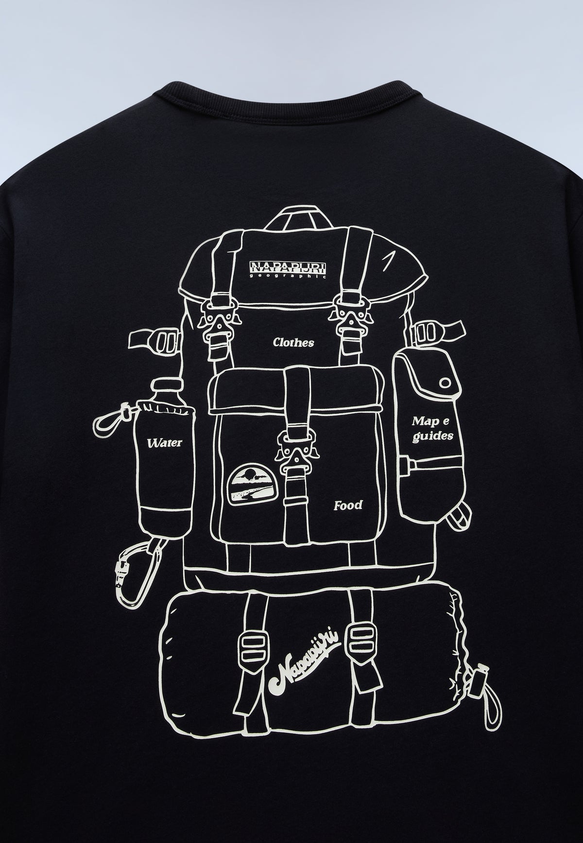 Camiseta de Manga Corta Albedo Negro - 2