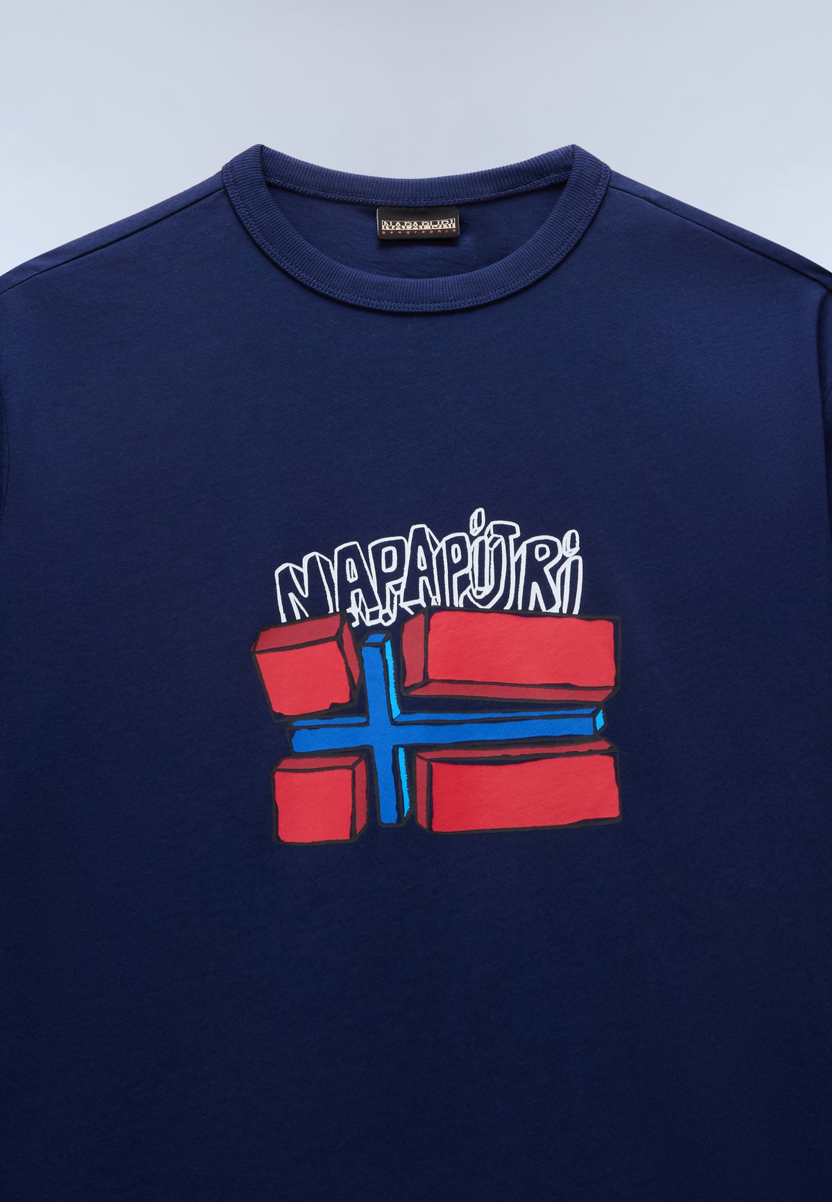 Camiseta de Manga Corta Albedo Azul Academy - 2