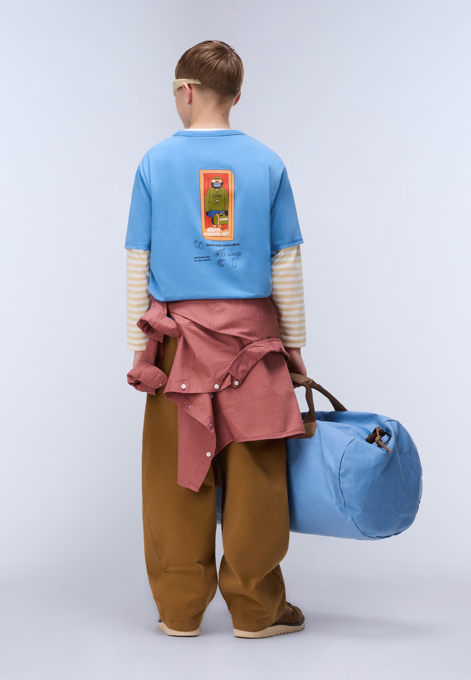 Albedo Short Sleeve T-Shirt Light Blue