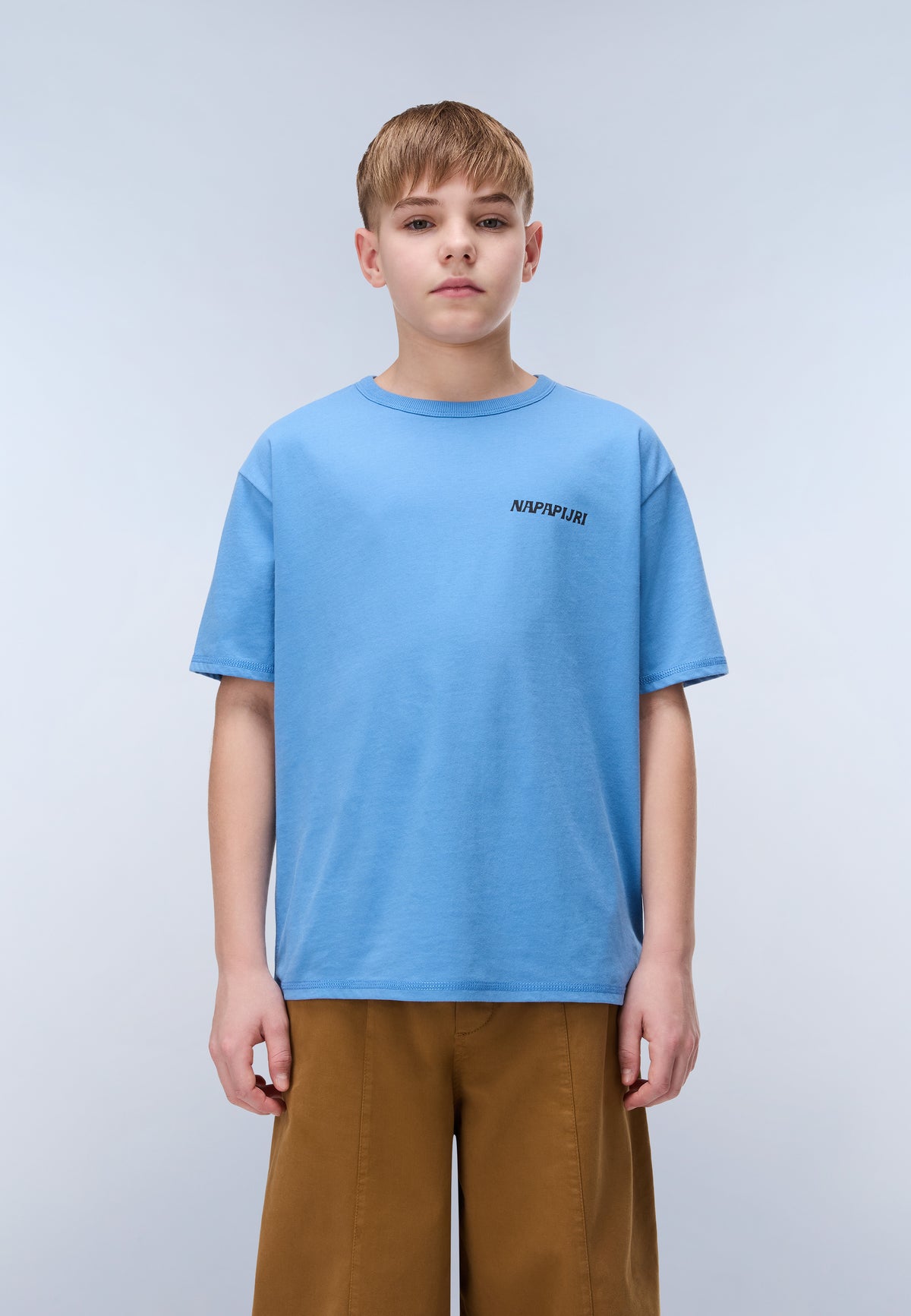 Albedo Short Sleeve T-Shirt Light Blue - 3