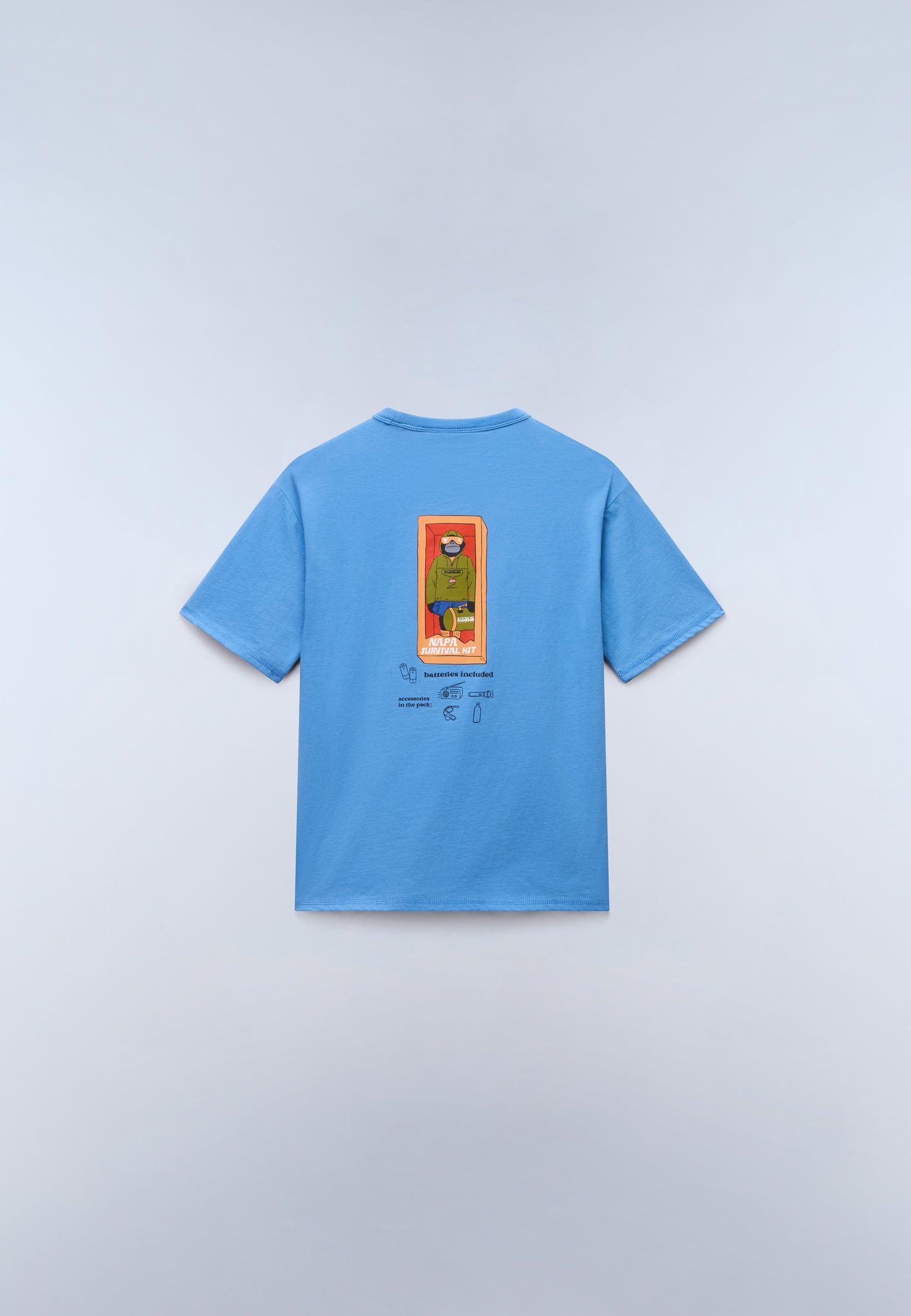 Albedo Short Sleeve T-Shirt Light Blue