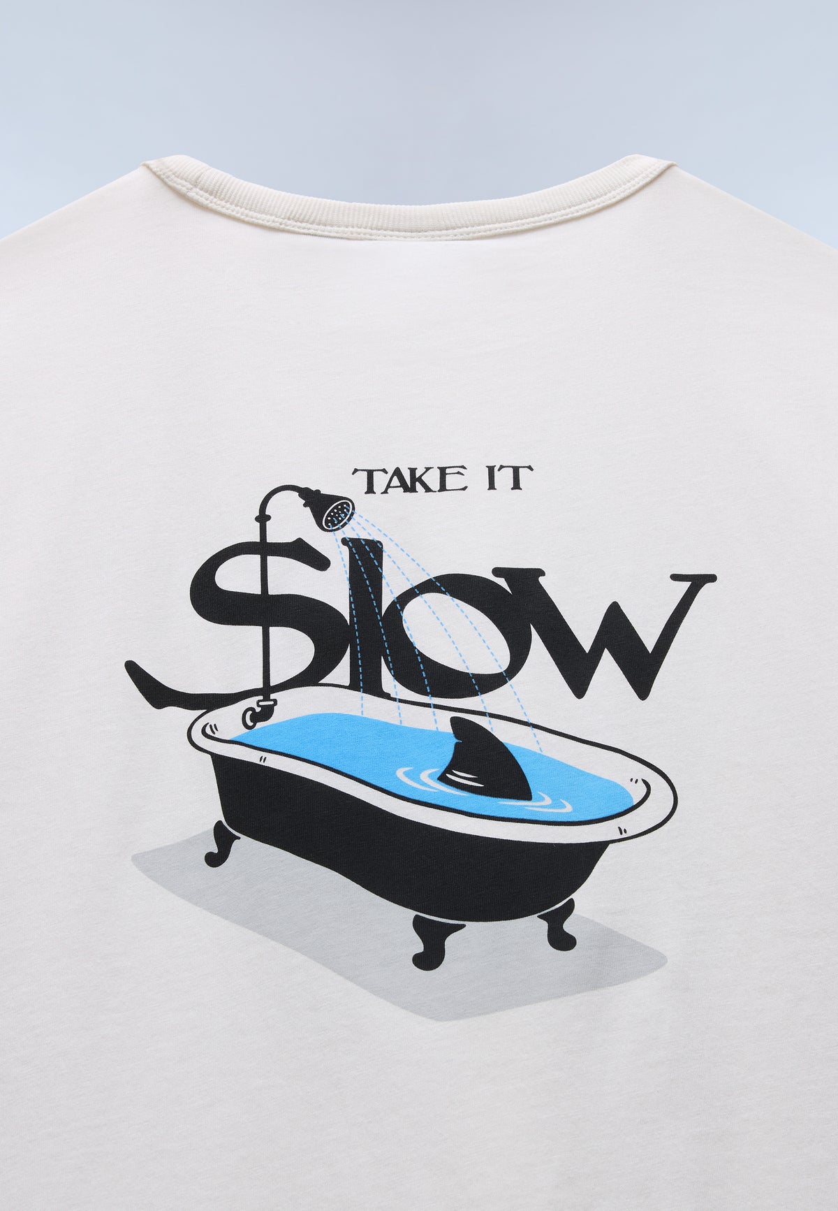 Camiseta de Manga Corta Albedo Blanco Whisper - 5