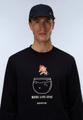 T-Shirt a Maniche Lunghe Sol  - 2