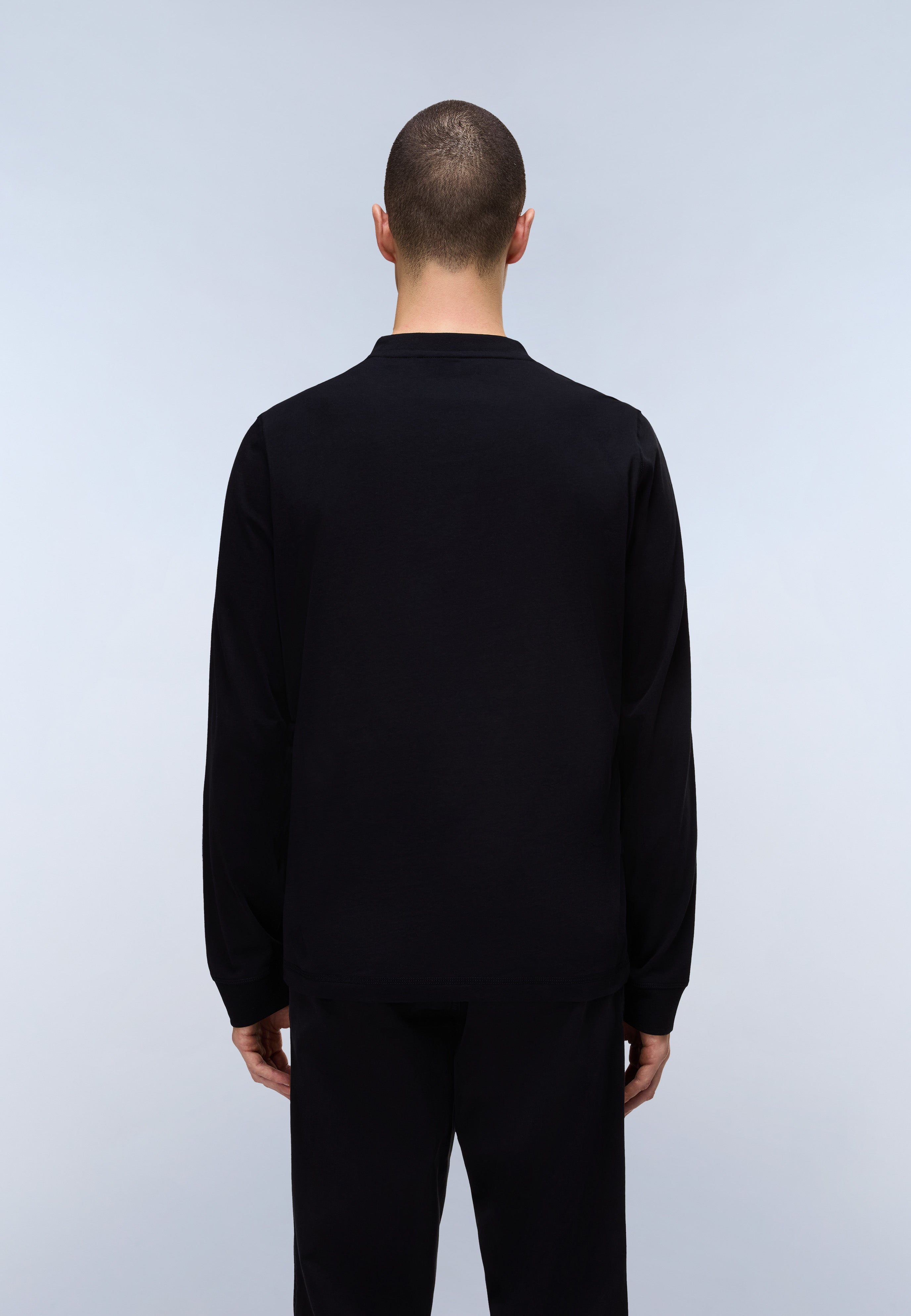 Napapijri Sol Long Sleeve T-Shirt Men Black FX2