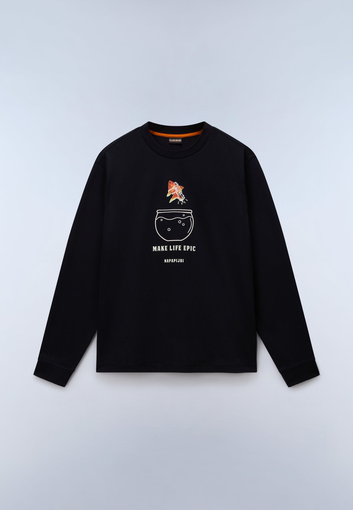T-Shirt a Maniche Lunghe Sol  - 1