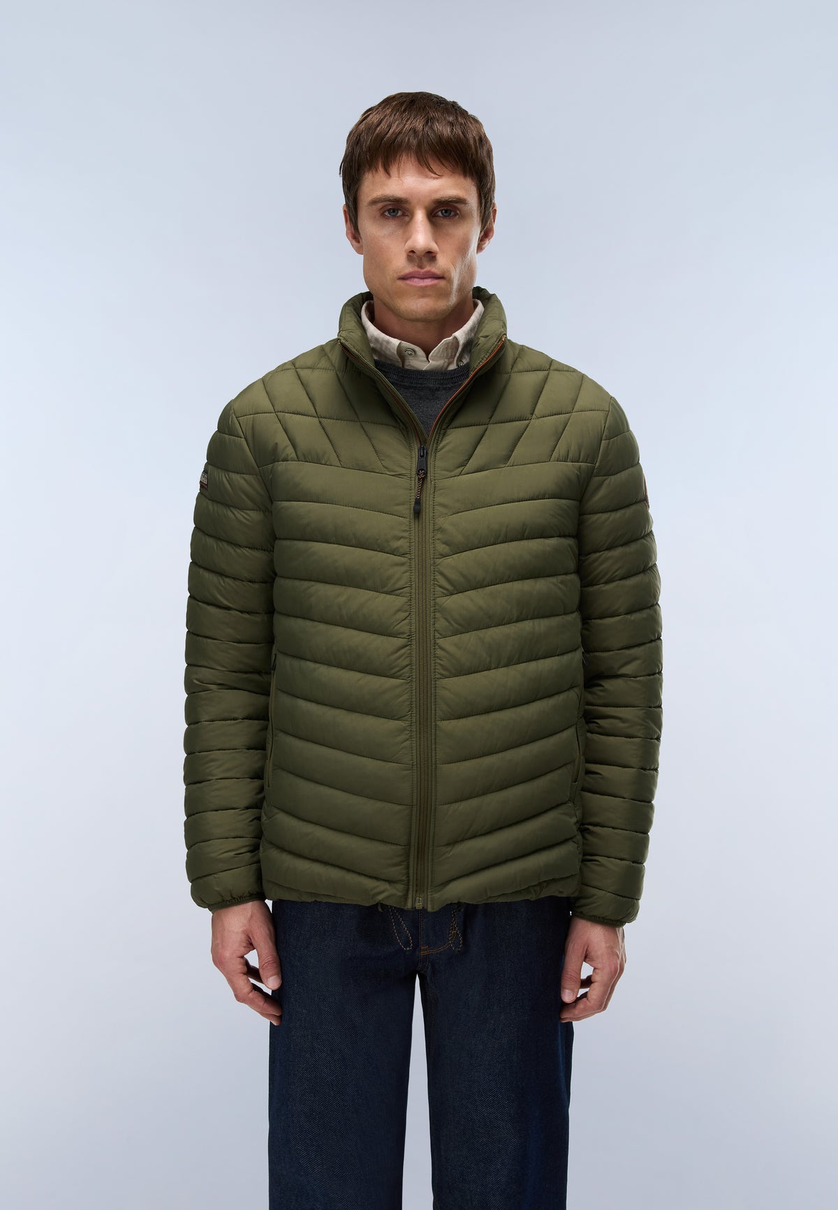 Napapijri Steppjacke Lapaz Grün Olive Night Herren - 3