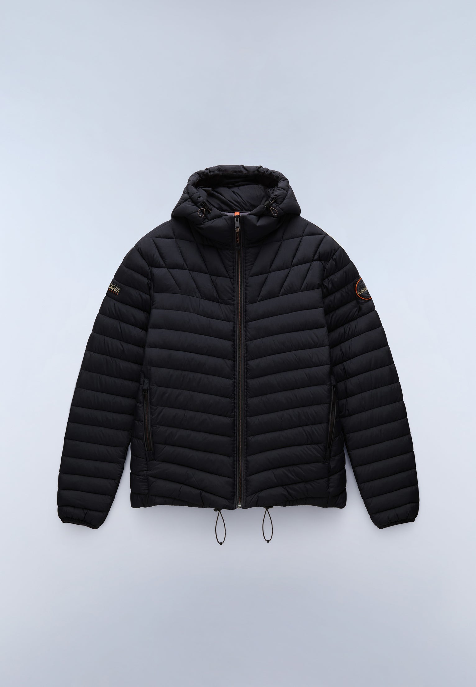 Lapaz Hooded Puffer Jacket Black