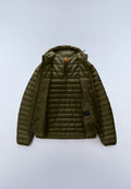 Lapaz Hooded Puffer Jacket Green Olive Night - 7