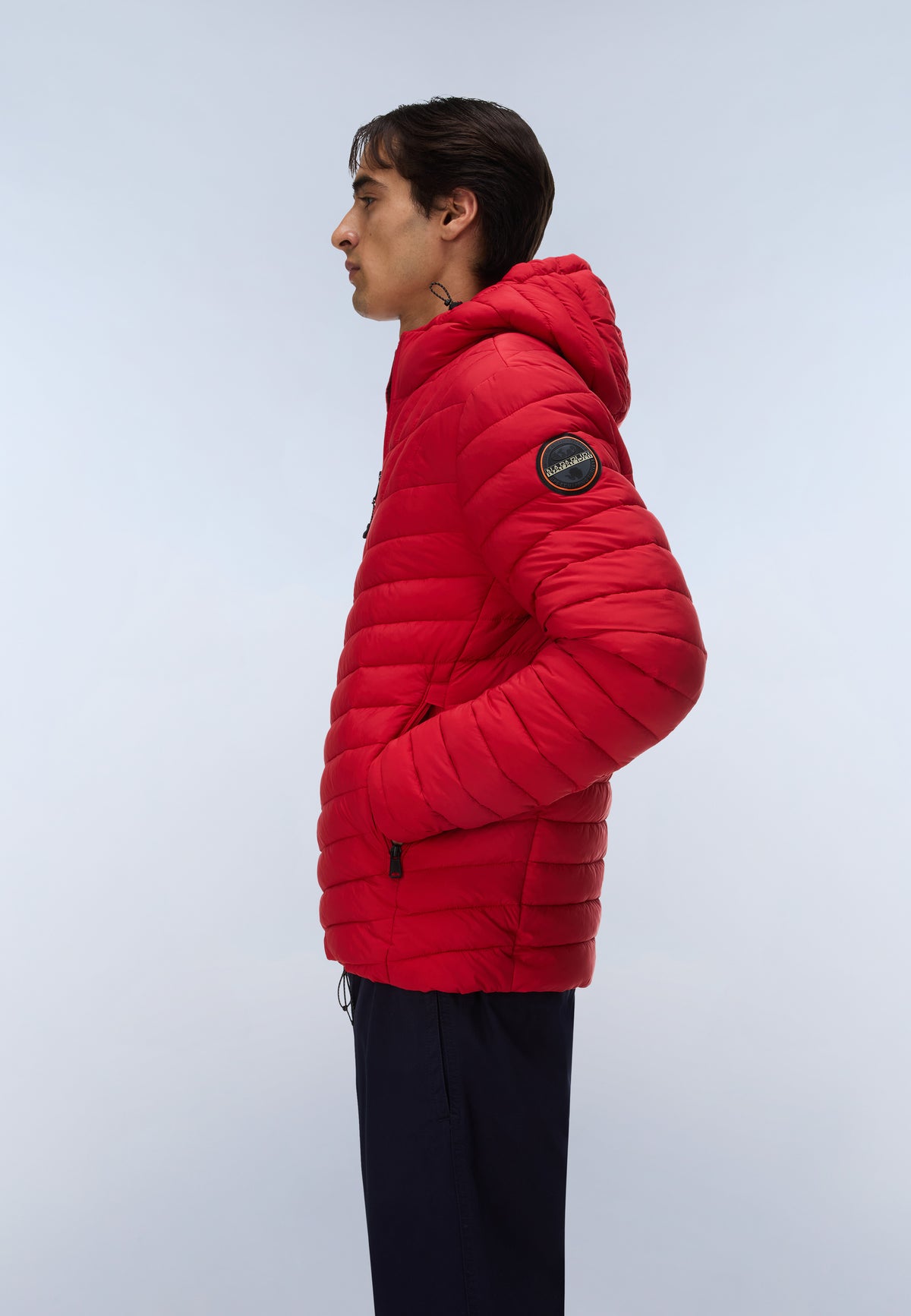 Chaqueta Acolchada con Capucha Lapaz Rojo - 3