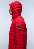 Chaqueta Acolchada con Capucha Lapaz Rojo - 5