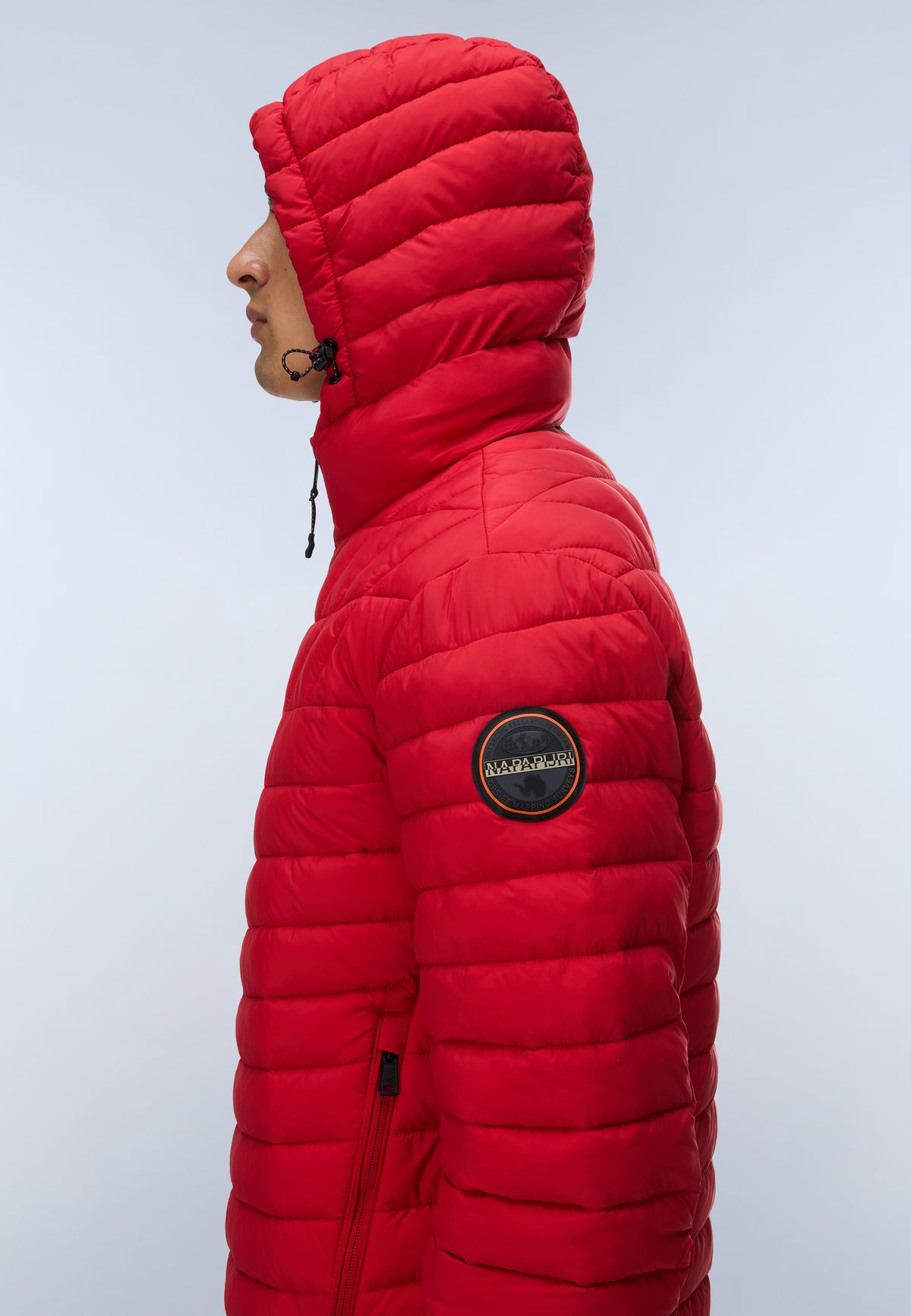 Chaqueta Acolchada con Capucha Lapaz Rojo - 5