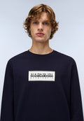 Langärmeliges Jersey-T-Shirt Box Logo  - 2