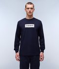 Langärmeliges Jersey-T-Shirt Box Logo  - 3