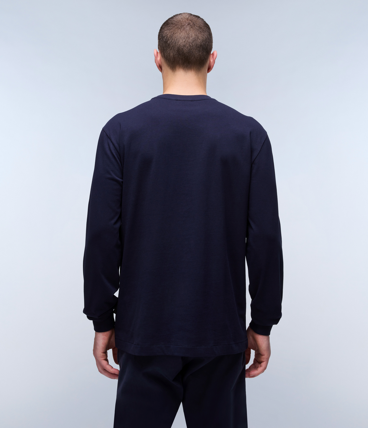 Langärmeliges Jersey-T-Shirt Box Logo  - 4
