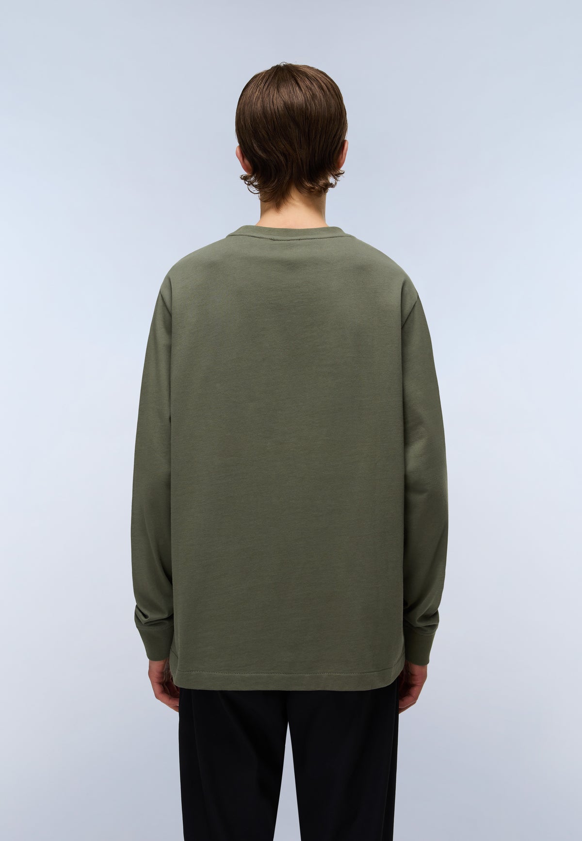 Box Logo Jersey T-Shirt met Lange Mouwen  - 4