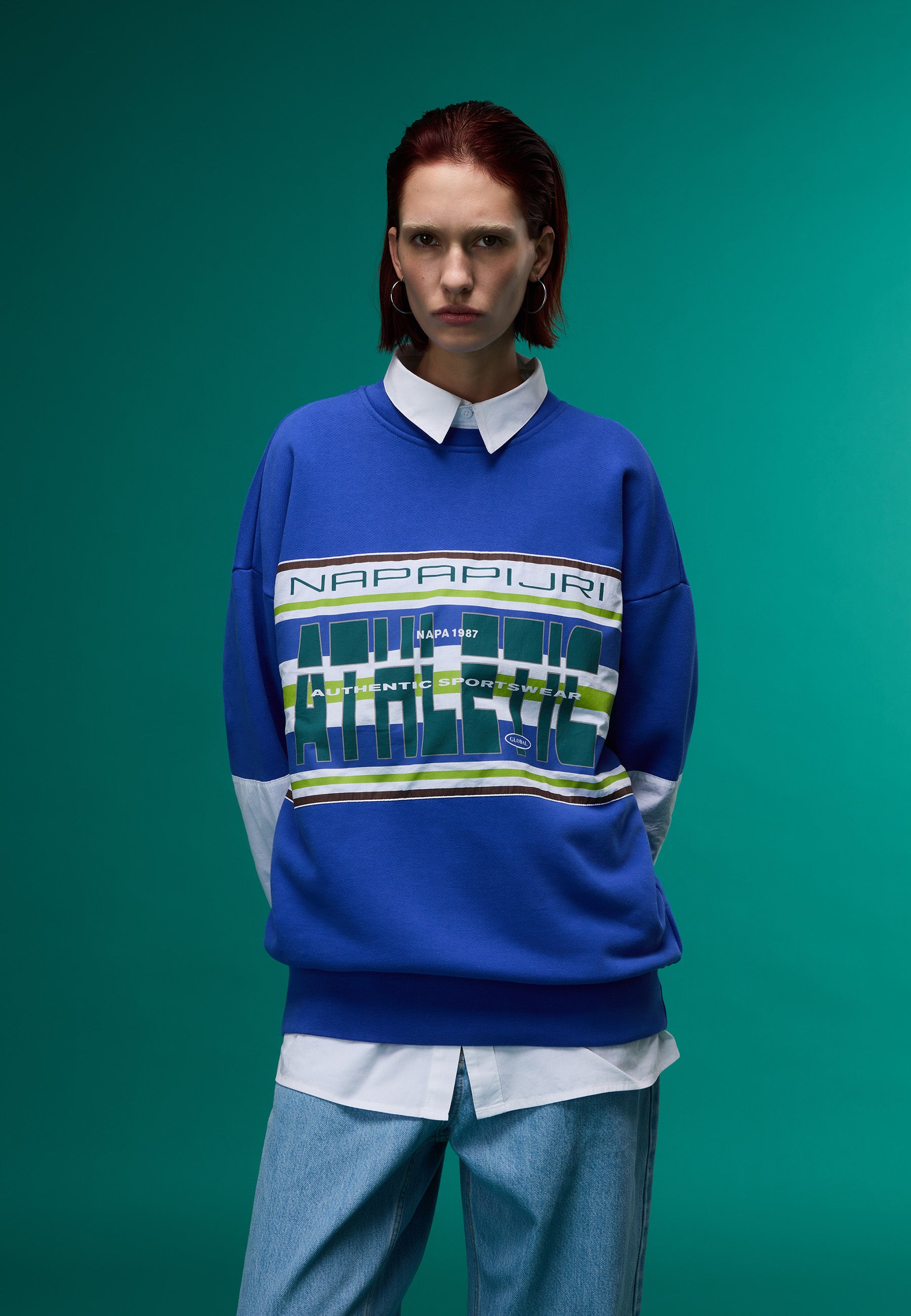 Lamont Sweatshirt - Bright Blue