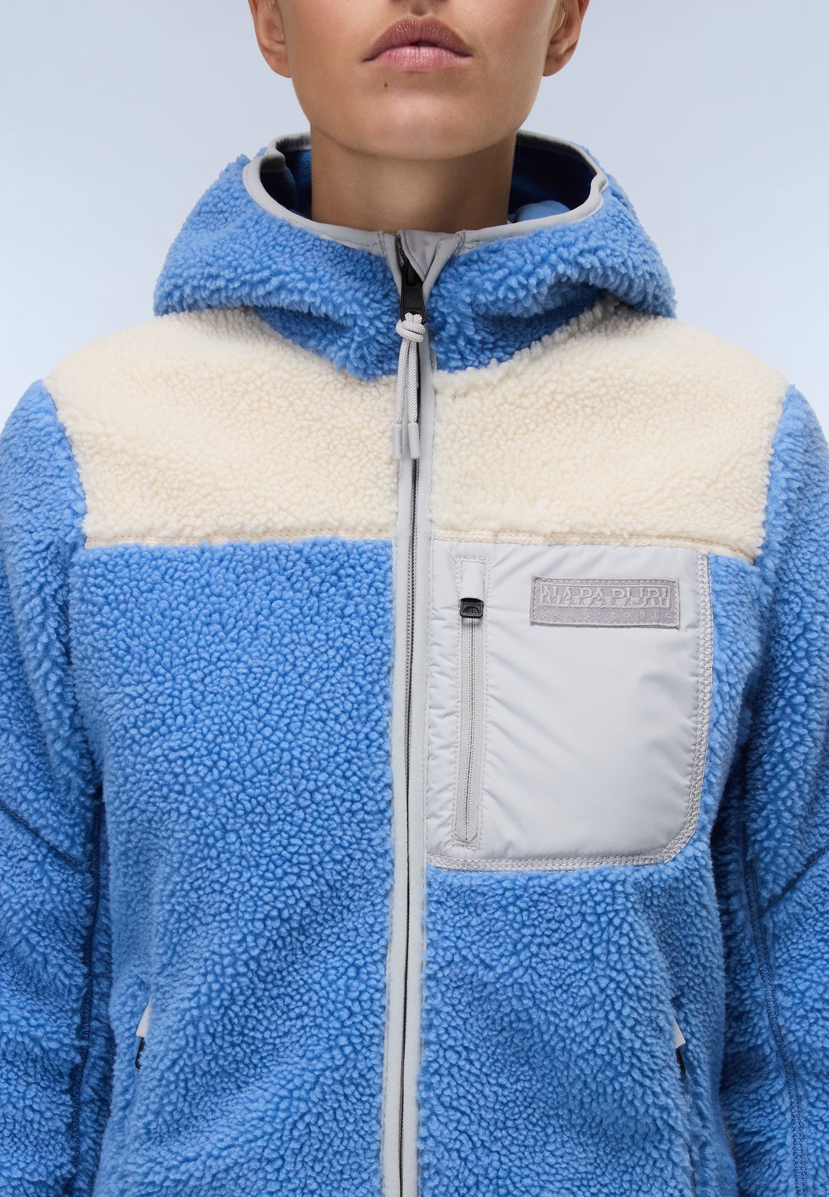 Fleecepullover mit Kapuze und Reißverschluss Yupik  - 7