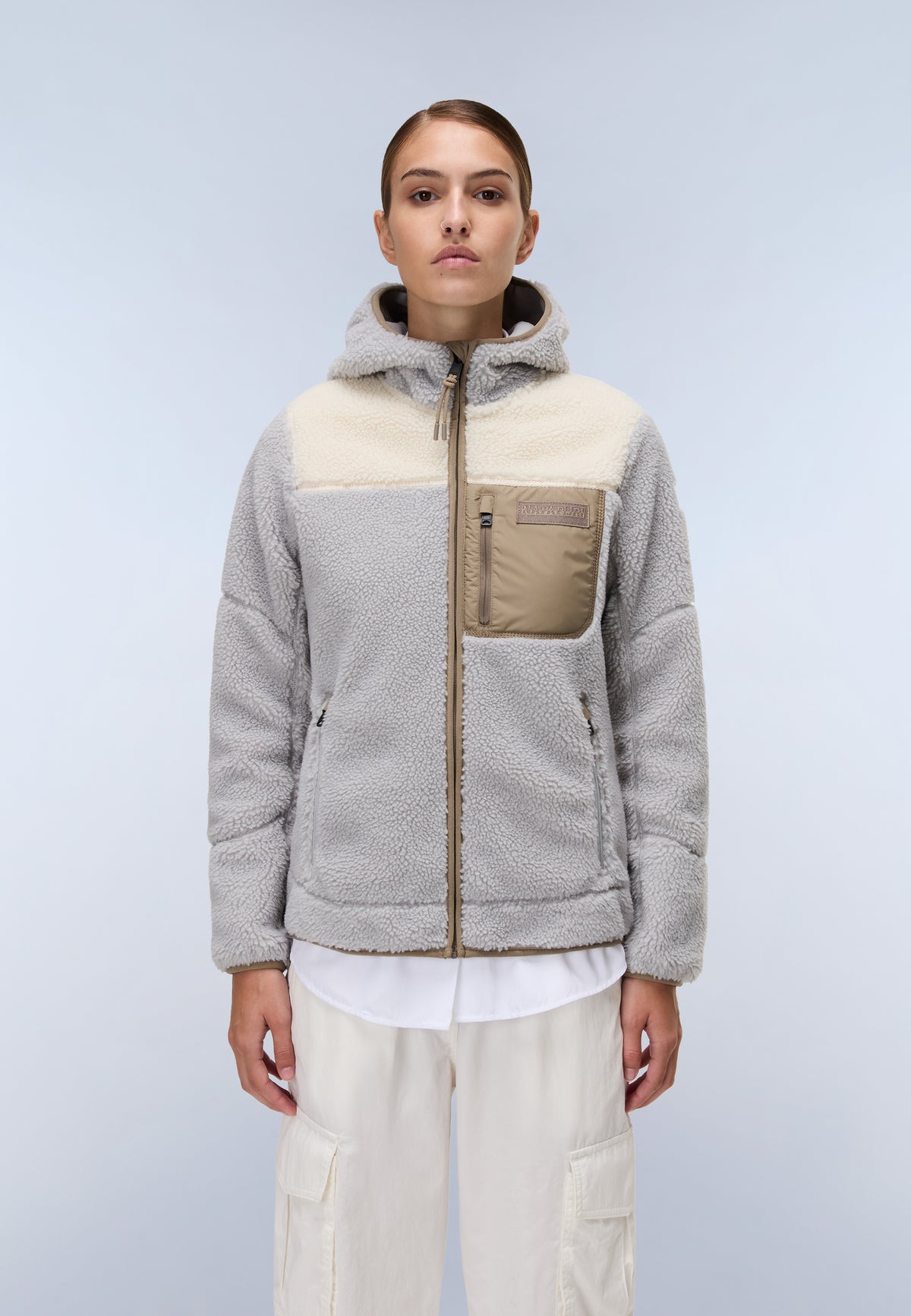Fleecepullover mit Kapuze und Reißverschluss Yupik  - 3