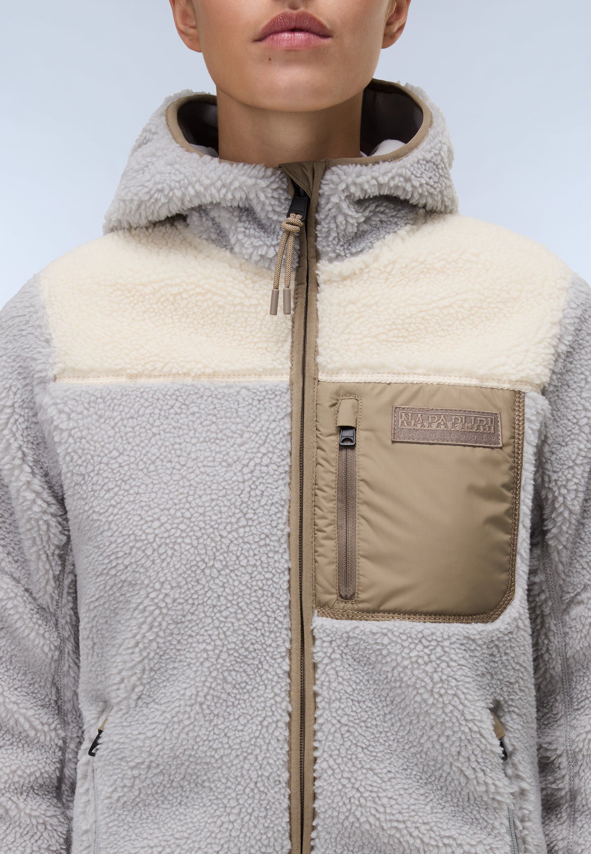 Fleecepullover mit Kapuze und Reißverschluss Yupik  - 7