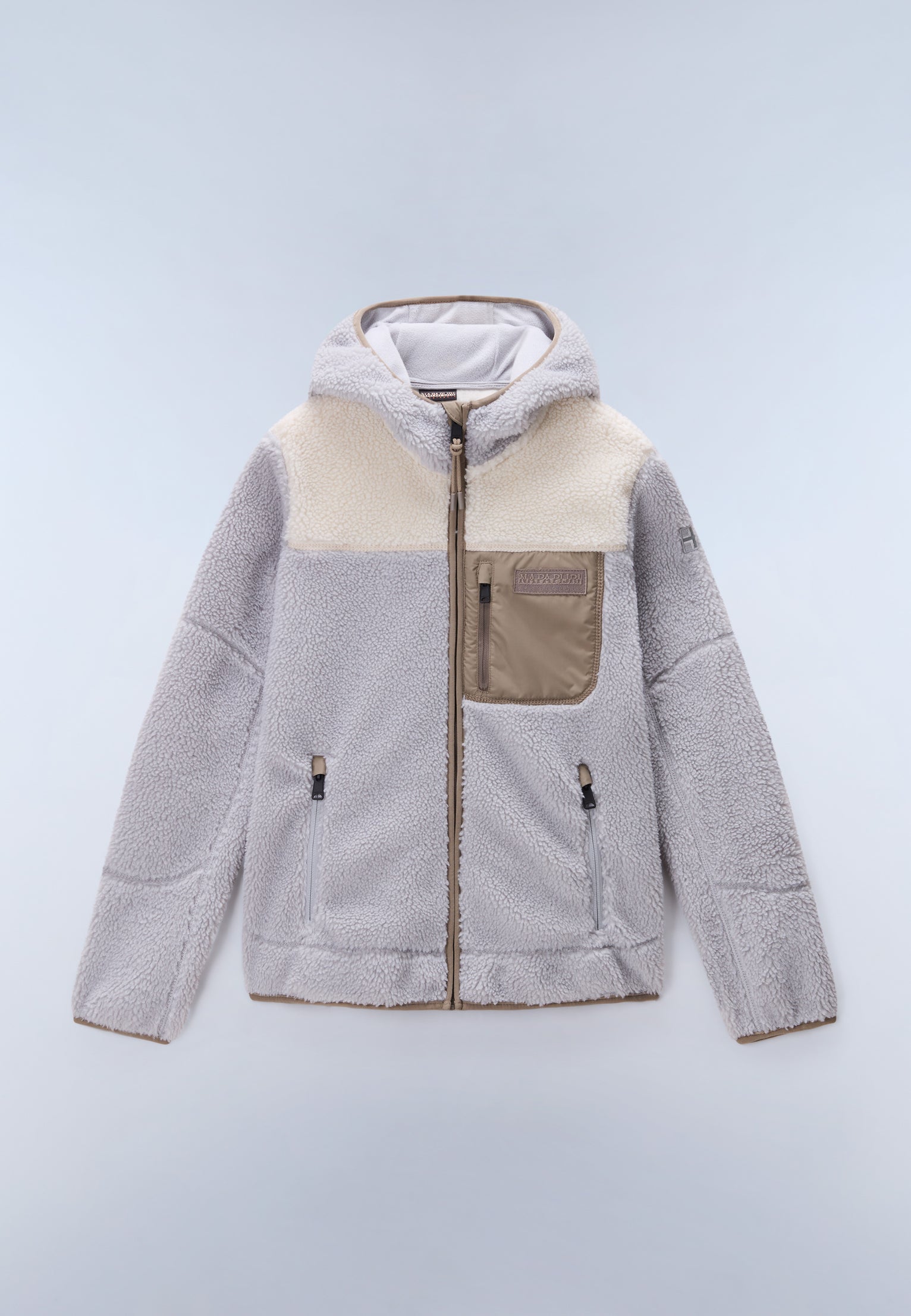 Fleecepullover mit Kapuze und Reißverschluss Yupik 