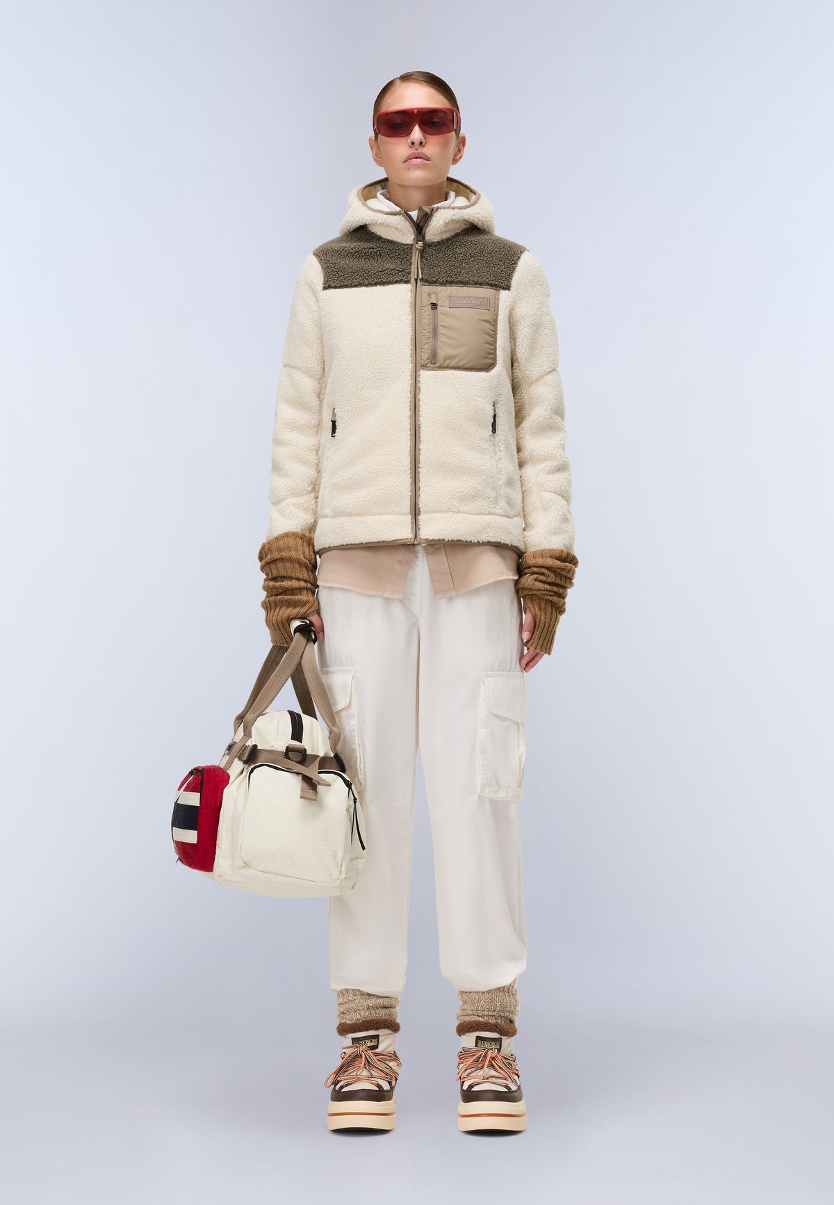 Fleecepullover mit Kapuze und Reißverschluss Yupik  - 2