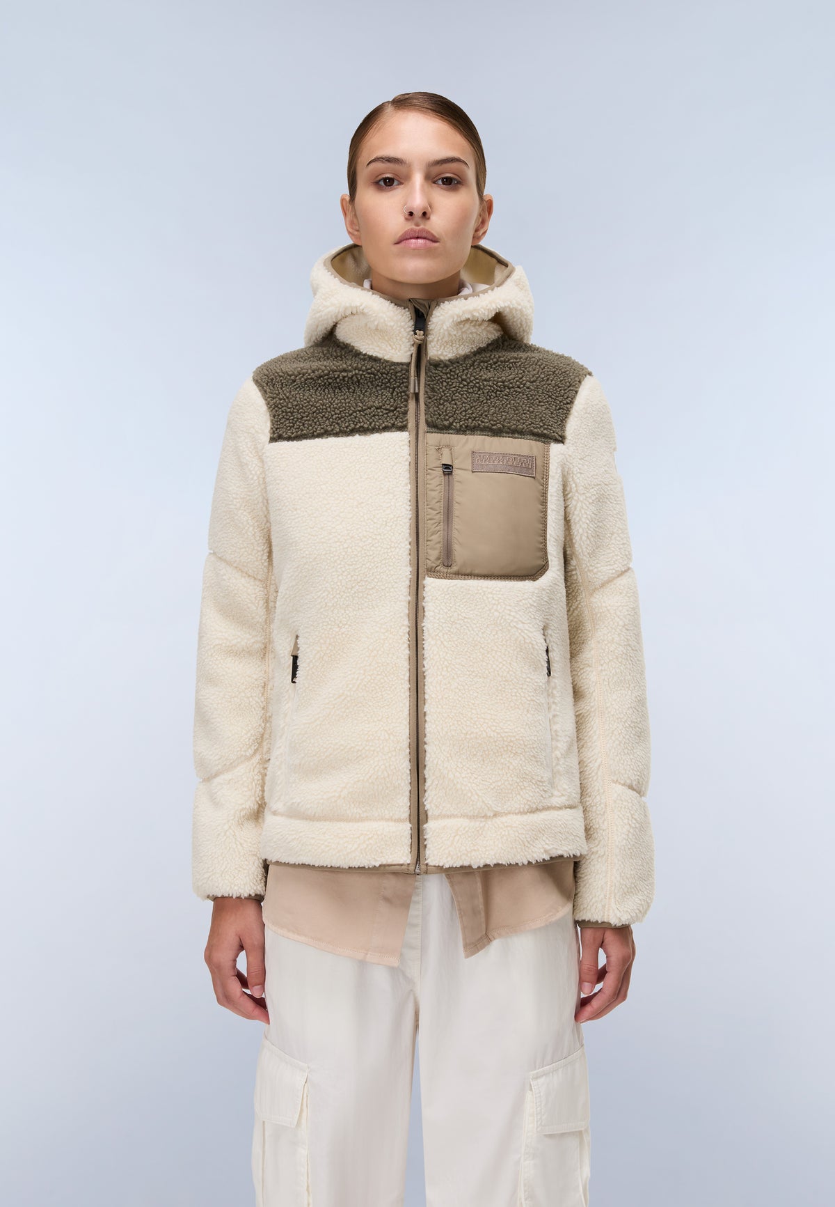 Fleecepullover mit Kapuze und Reißverschluss Yupik  - 3