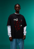 Osorno Jersey Short Sleeve T-Shirt Black - 2