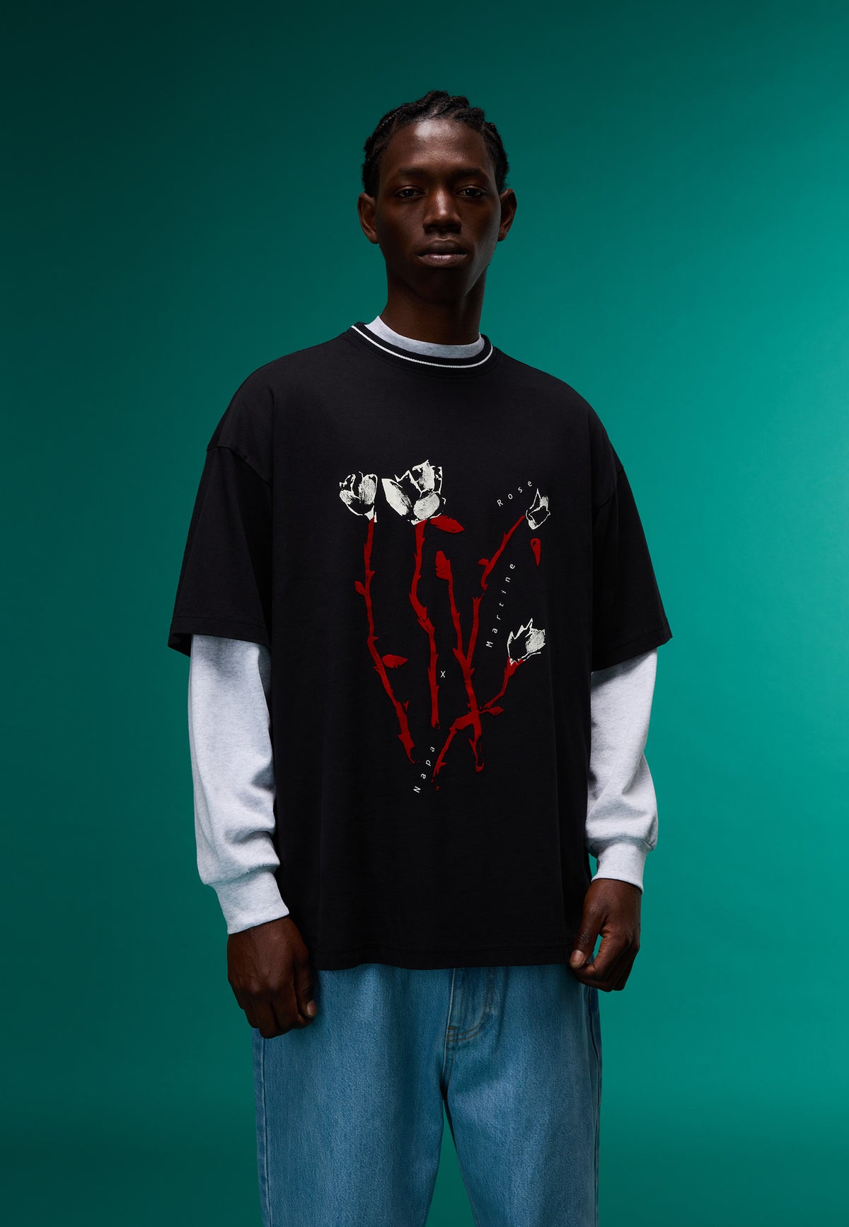 Osorno Jersey Short Sleeve T-Shirt Black - 2