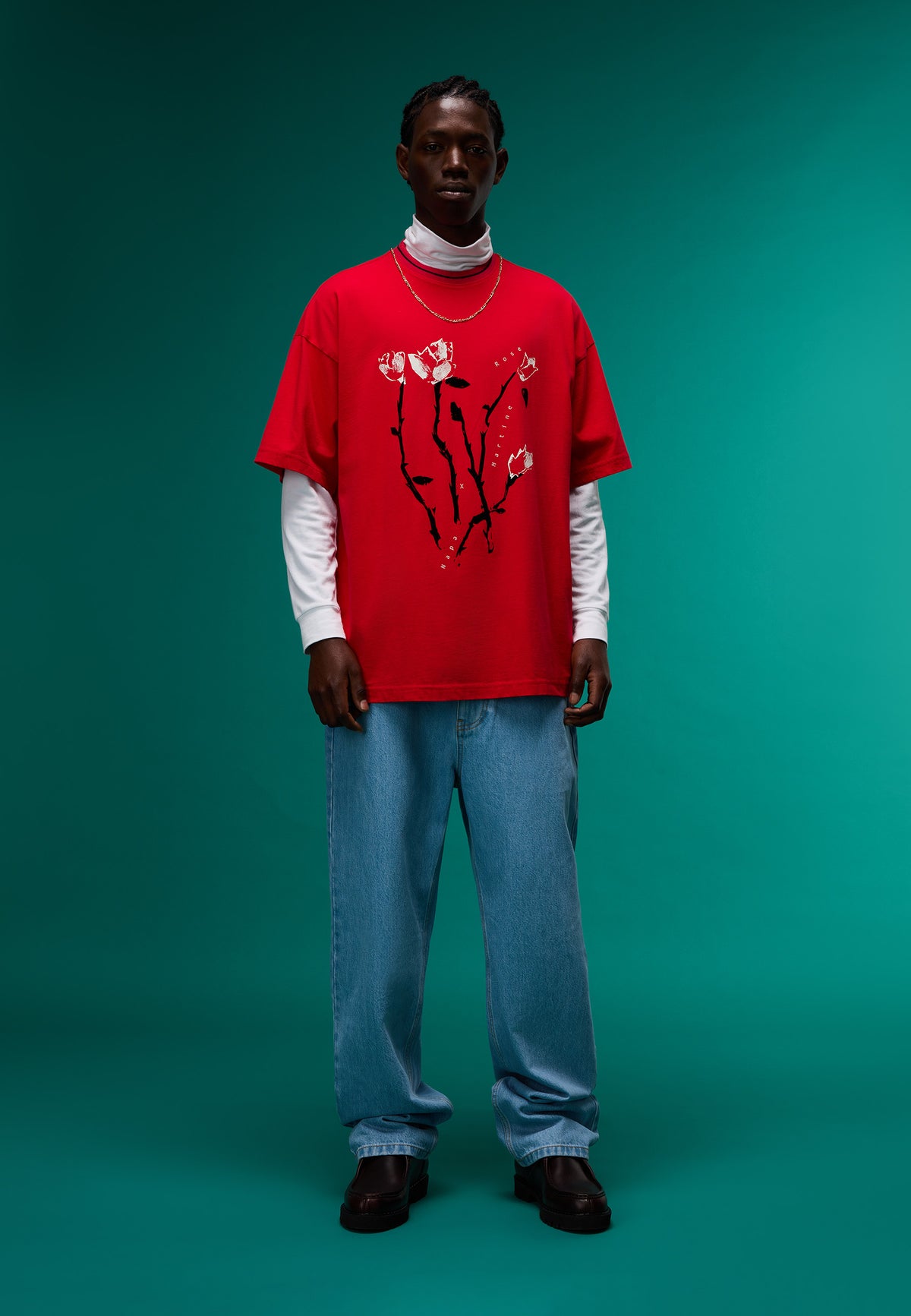 Osorno Jersey Short Sleeve T-Shirt Red Lychee - 2