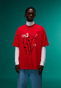 Osorno Jersey Short Sleeve T-Shirt Red Lychee - 3