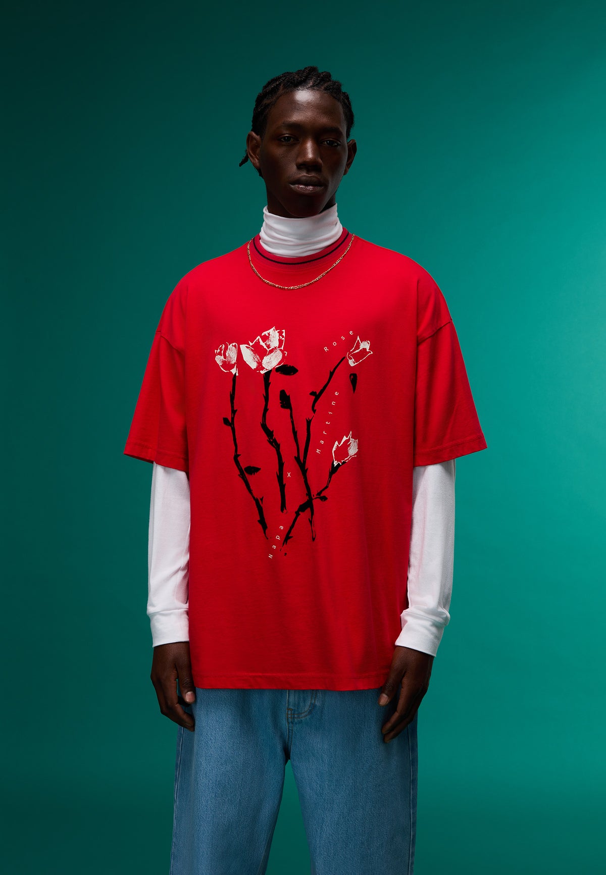 Osorno Jersey Short Sleeve T-Shirt Red Lychee - 3