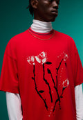 Osorno Jersey Short Sleeve T-Shirt Red Lychee - 6