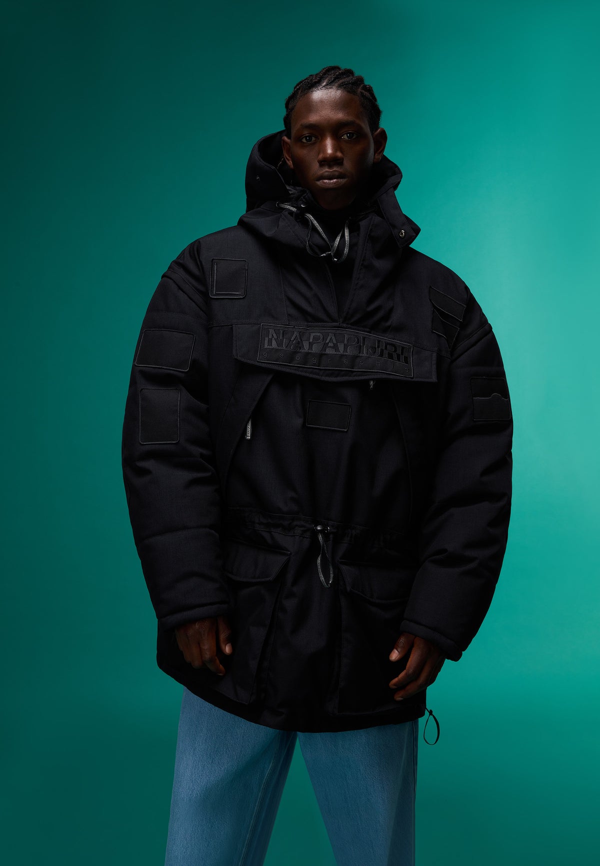 Skidoo Common Anorak Jacket Black - 2