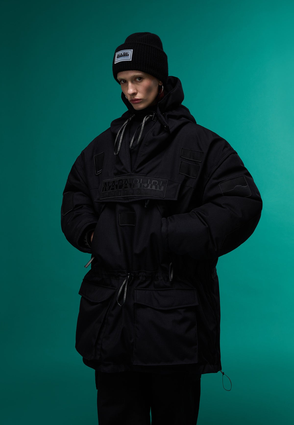 Skidoo Common Anorak Jacket Black - 3