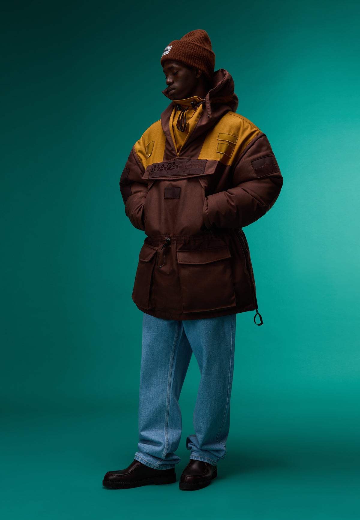 Skidoo Common Anorak Jacket Brown - 3